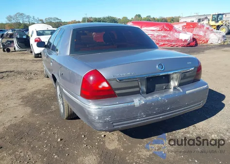 2006 Mercury Grand Marquis Gs из США, поврежденный, VIN 2MEFM74V86X606653